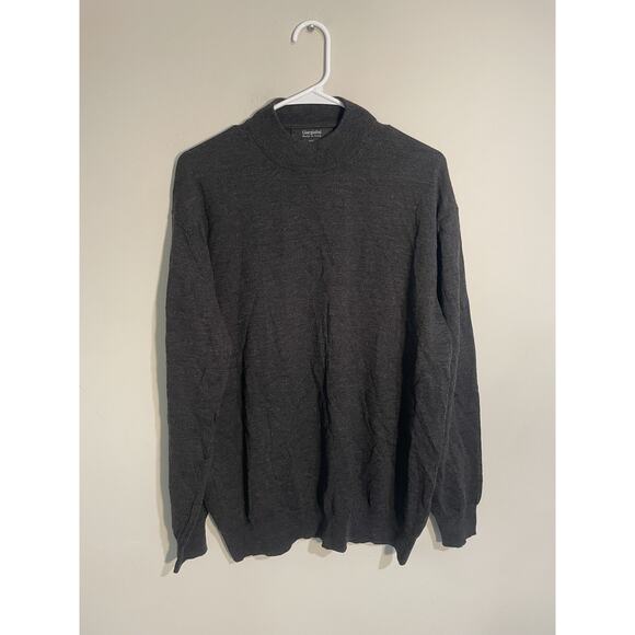 Giorgiolini Other - Giorgiolini Made in Italy Gray Crew Neck Sweater XXL Italian Knitwear